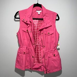 Charter Club pink vest